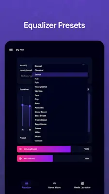 Volume Booster - Equalizer Pro android App screenshot 1